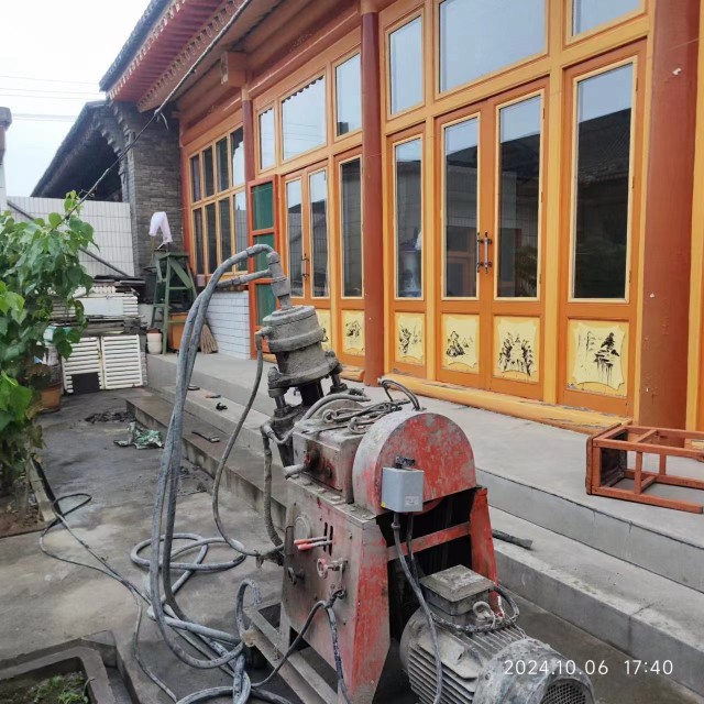 尼勒克房屋地基沉降注浆加固施工